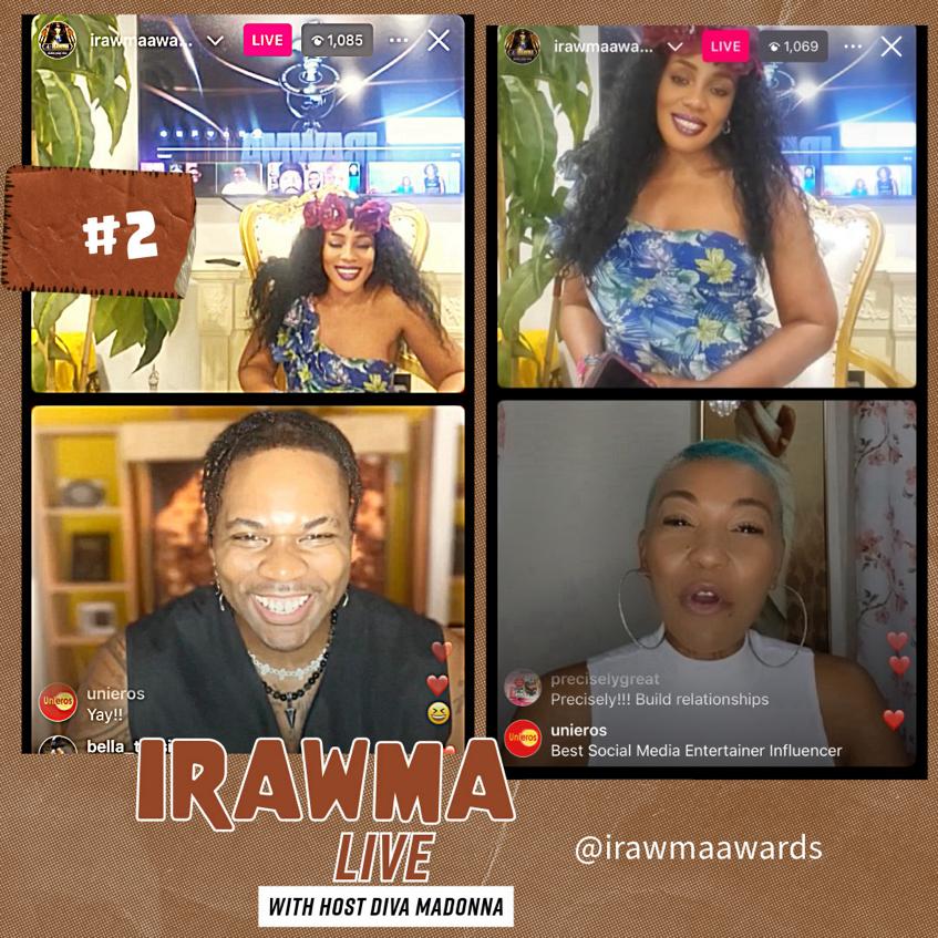 IRAWMA Live streams