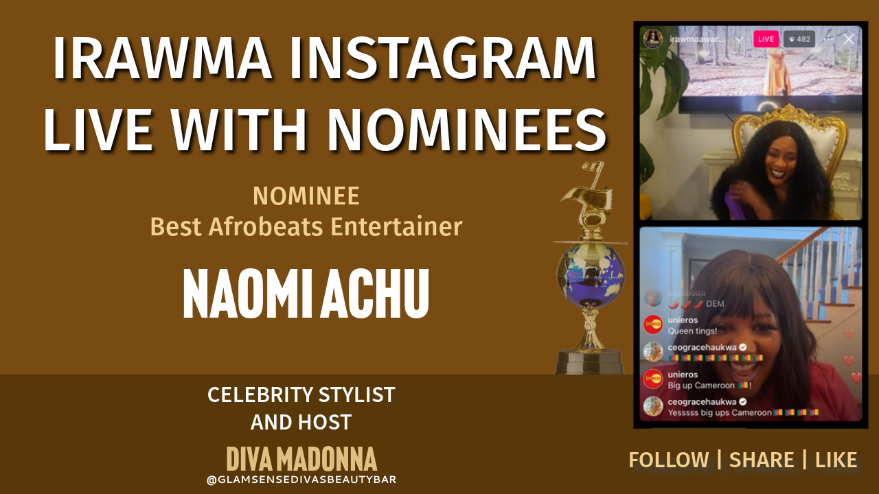 IRAWMA Instagram Live with Naomi Achu